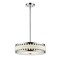 Z-Lite Sevier LED Pendant, Chrome & Black + White 2008-16CH-LED - alternate 1
